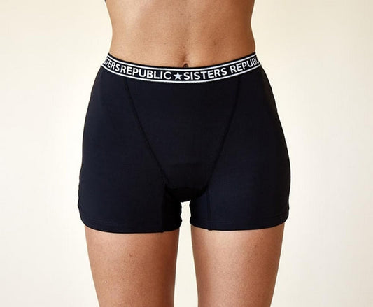 Sisters Republic -- Boxer menstruel adulte ginger (absorption super) - Taille XL