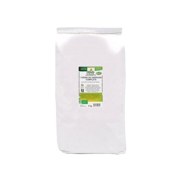 Farine de sarrasin complète meule de pierre origine bio - 1