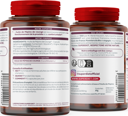 Huile de pépins de courge - 2