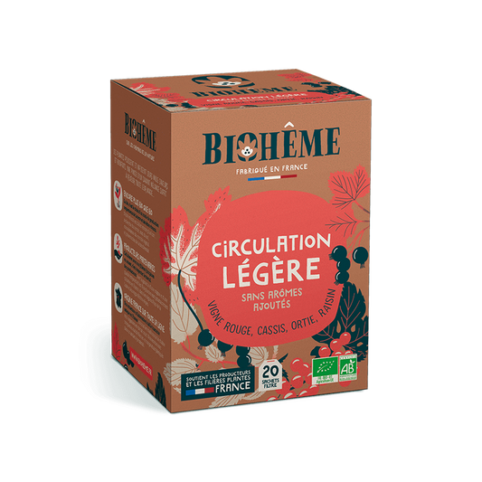 Biohême -- Circulation légère - 20 infusettes